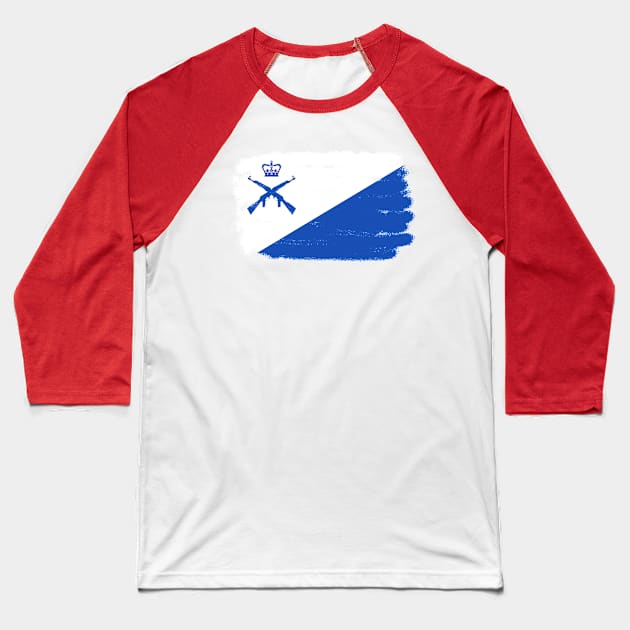 Kyrati Flag (distressed) Baseball T-Shirt by Pr0metheus